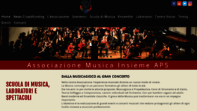 What Musica-insieme.net website looks like in 2024 