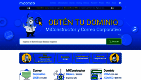 What Mi.com.co website looks like in 2024 