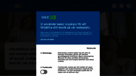 What Mkbfastighet.se website looked like in 2024 (1 year ago)