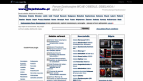 What Mojeosiedle.pl website looks like in 2024 