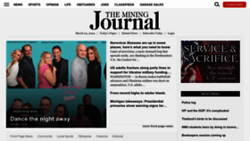 What Miningjournal.net website looks like in 2024 