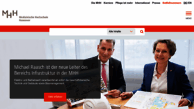 What Mh-hannover.de website looked like in 2024 (1 year ago)