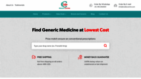 What Medixocentre.com website looks like in 2024 