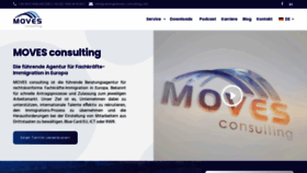 What Moves-consulting.com website looks like in 2024 