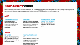 What Mrgan.com website looks like in 2024 