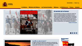 What Mde.es website looks like in 2024 
