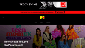 What Mtv.co.uk website looked like in 2024 (1 year ago)