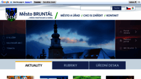 What Mubruntal.cz website looks like in 2024 