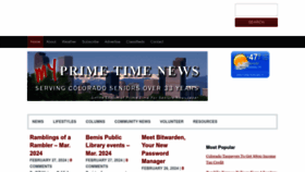 What Myprimetimenews.com website looks like in 2024 