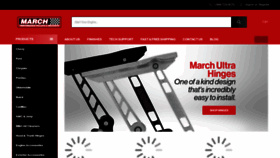What Marchperformance.com website looks like in 2024 