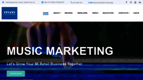 What Musicmarketing.ca website looks like in 2024 
