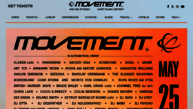 What Movement.us website looks like in 2024 
