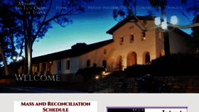 What Missionsanluisobispo.org website looked like in 2024 (1 year ago)