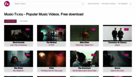 What Music-tv.icu website looked like in 2024 (2 years ago)