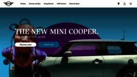 What Mini.co.uk website looks like in 2024 