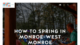 What Monroe-westmonroe.org website looks like in 2024 