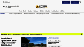 What Montereyherald.com website looks like in 2024 