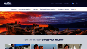 What Medaire.com website looks like in 2024 