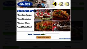 What Mrfood.com website looks like in 2024 