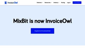What Mixbit.com website looks like in 2024 