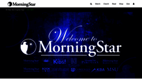 What Morningstarministries.org website looks like in 2024 