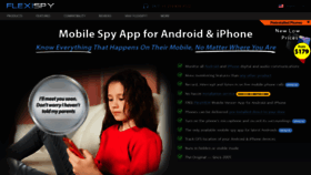 What Mobile-spy.com website looks like in 2024 