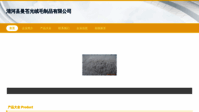 What Mancangho.com website looks like in 2024 