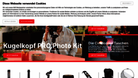 What Manfrotto.de website looks like in 2024 