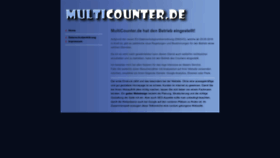 What Multicounter.de website looks like in 2024 