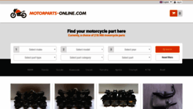 What Motorparts-online.com website looks like in 2024 