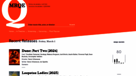 What Mrqe.com website looks like in 2024 