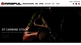 What Magpul.com website looks like in 2024 
