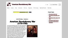 What Myrevolutionarywar.com website looked like in 2024 (1 year ago)