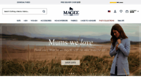 What Magee1866.com website looks like in 2024 