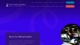 What Mentalhealth.org.nz website looks like in 2024 