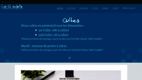 What Monegliseacergy.com website looked like in 2024 (2 years ago)