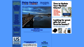 What Maineharbors.com website looks like in 2024 