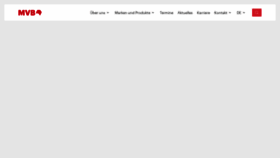 What Mvb-online.de website looks like in 2024 