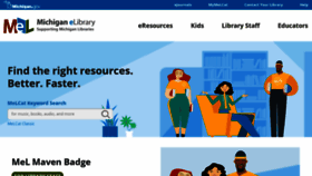 What Mel.org website looks like in 2024 
