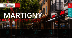 What Martigny.ch website looks like in 2024 