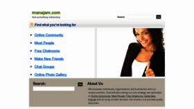 What Manajam.com website looked like in 2011 (12 years ago)