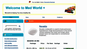 What Medworldplus.com website looked like in 2011 (12 years ago)