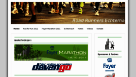 What Marathon-echternach.lu website looked like in 2011 (12 years ago)