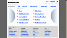 What Movieshare.com website looked like in 2011 (13 years ago)