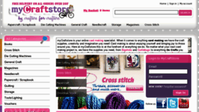 What Mycraftstore.com website looked like in 2011 (12 years ago)