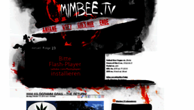 What Mimbee.tv website looked like in 2011 (15 years ago)