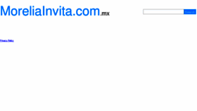 What Moreliainvita.com.mx website looked like in 2011 (13 years ago)