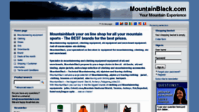 What Mountainblack.com website looked like in 2011 (13 years ago)