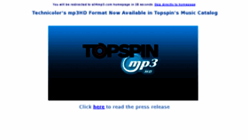 What Mp3hd.com website looked like in 2011 (13 years ago)