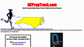What Ncpreptrack.net website looked like in 2012 (12 years ago)